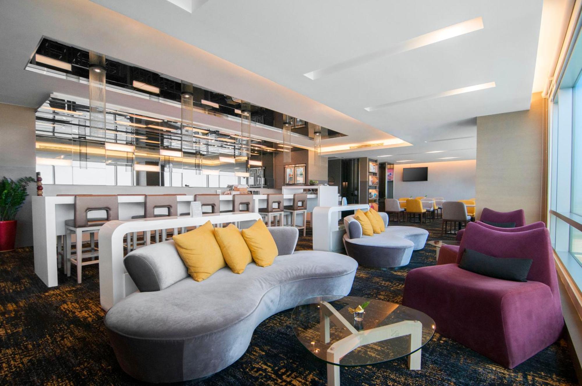 Готель Hyatt Regency Taoyuan International Airport Екстер'єр фото The lounge at KLIA